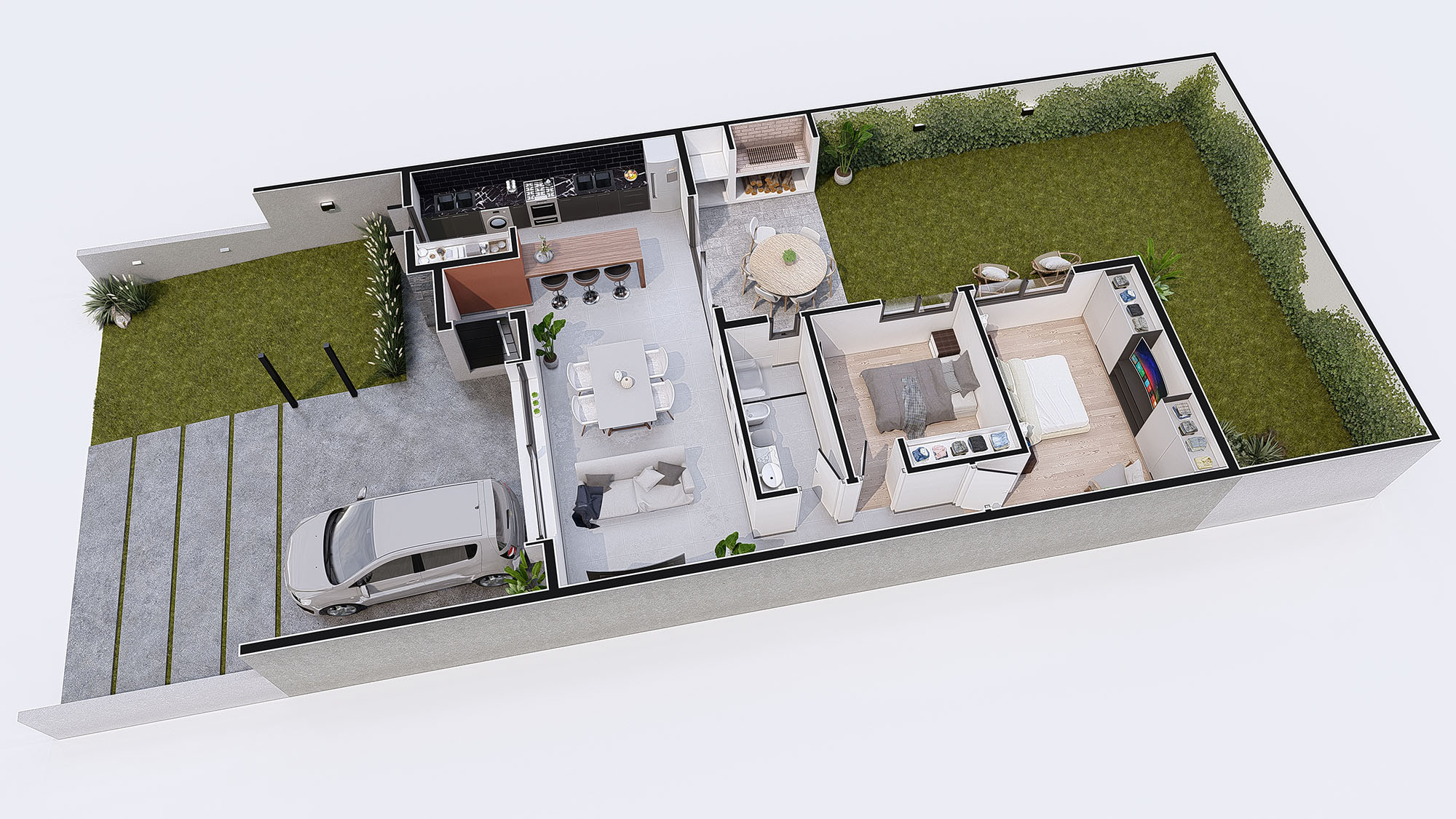 Axonometrica Casa Forlin Axonometrica Casa Forlin