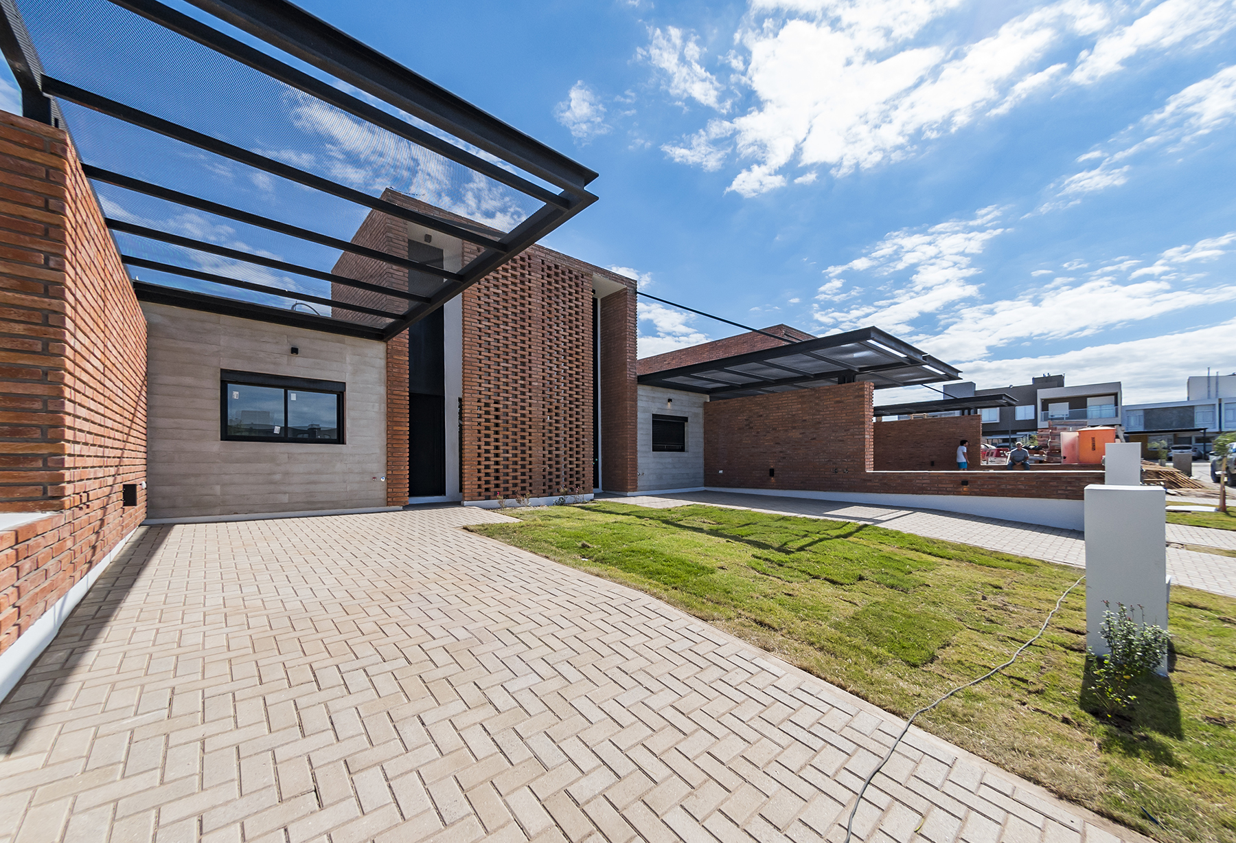 Fachada Bogi2 Fachada y frente de duplex en Docta