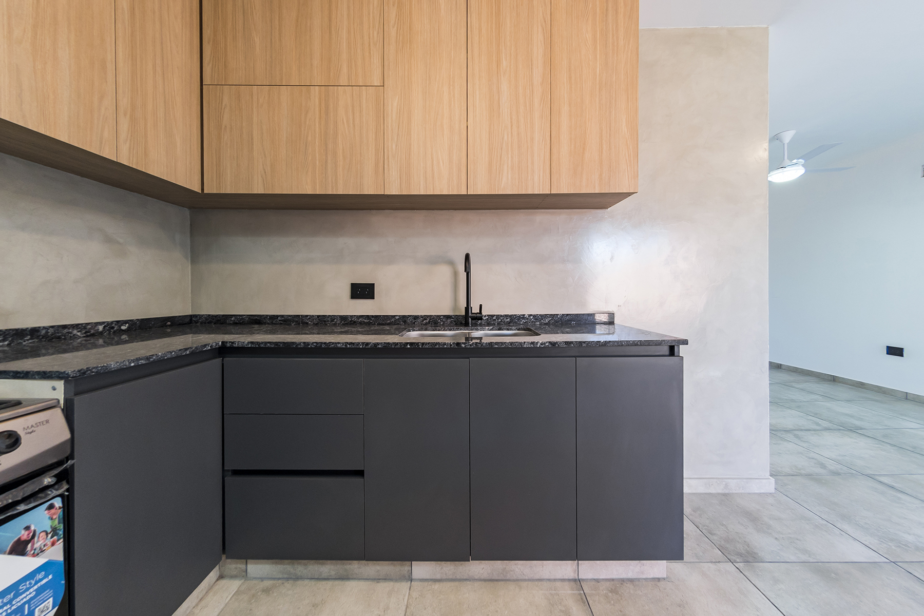 Cocina Casa Bogi Cocina color negra