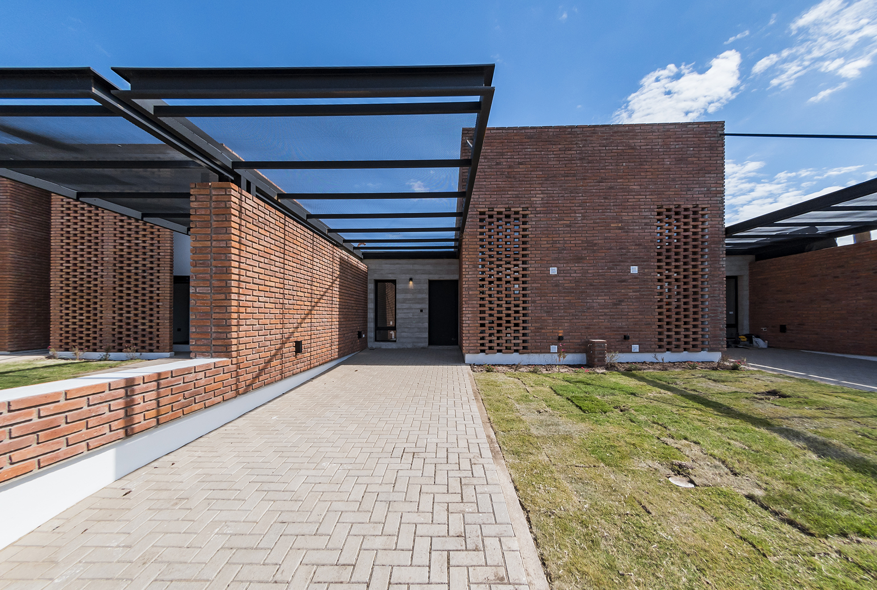 Fachada Casa Moderna Vivienda familiar moderna