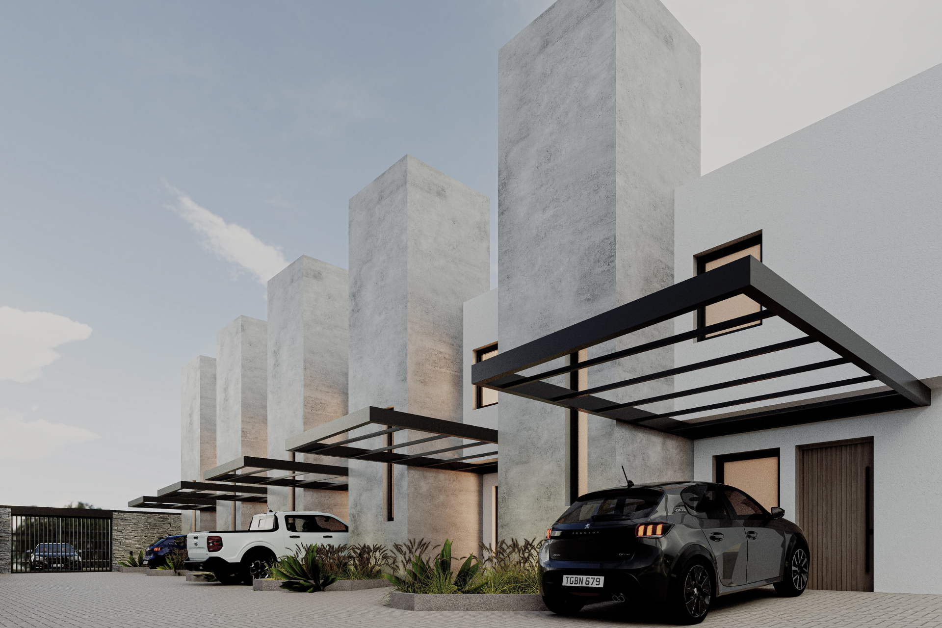 docta-housing-cordoba Render vista del complejo