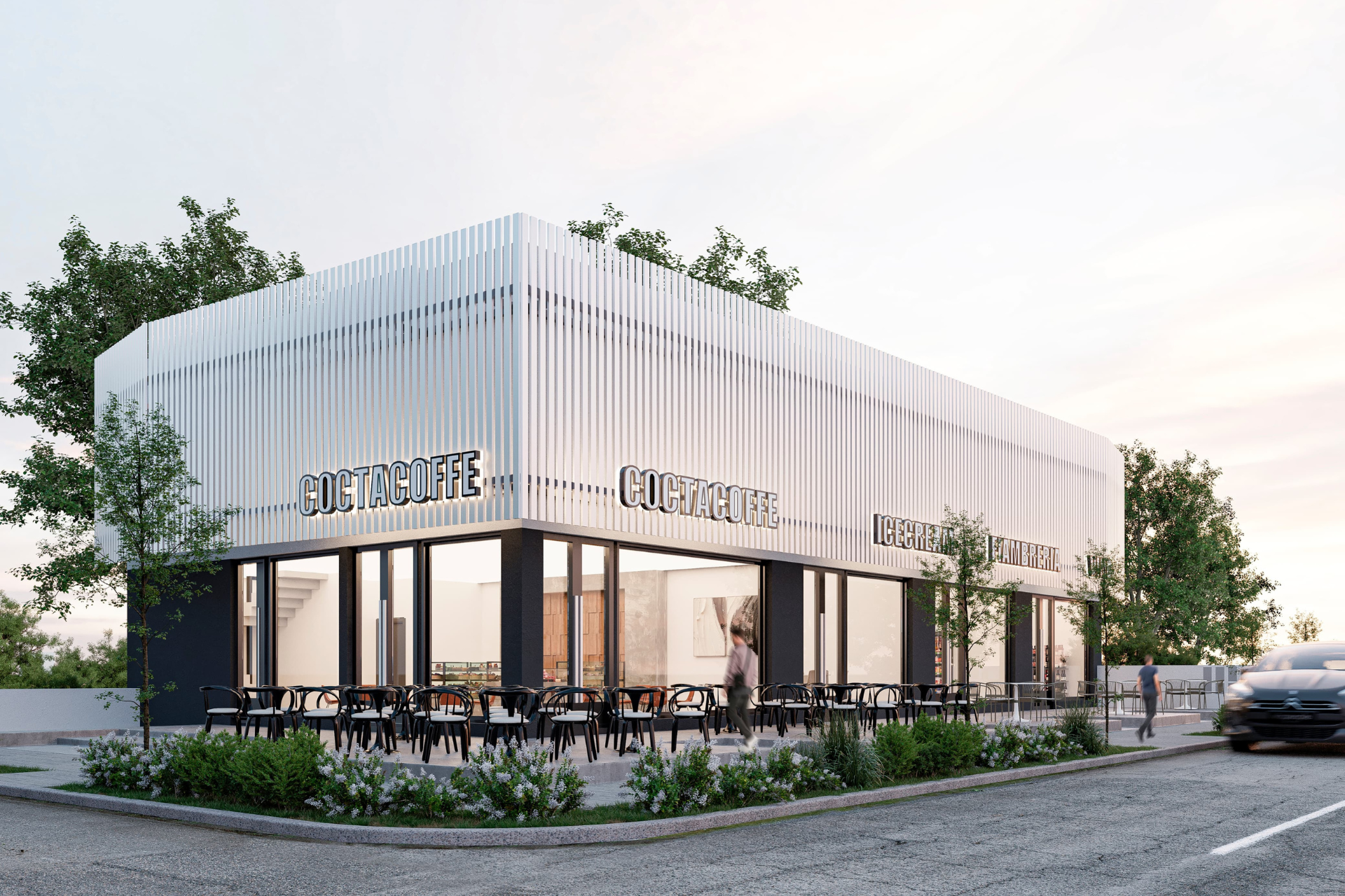 Fachada_15-15_Proyecto Proyecto de locales comerciales y oficina en una ubicación estratégica.