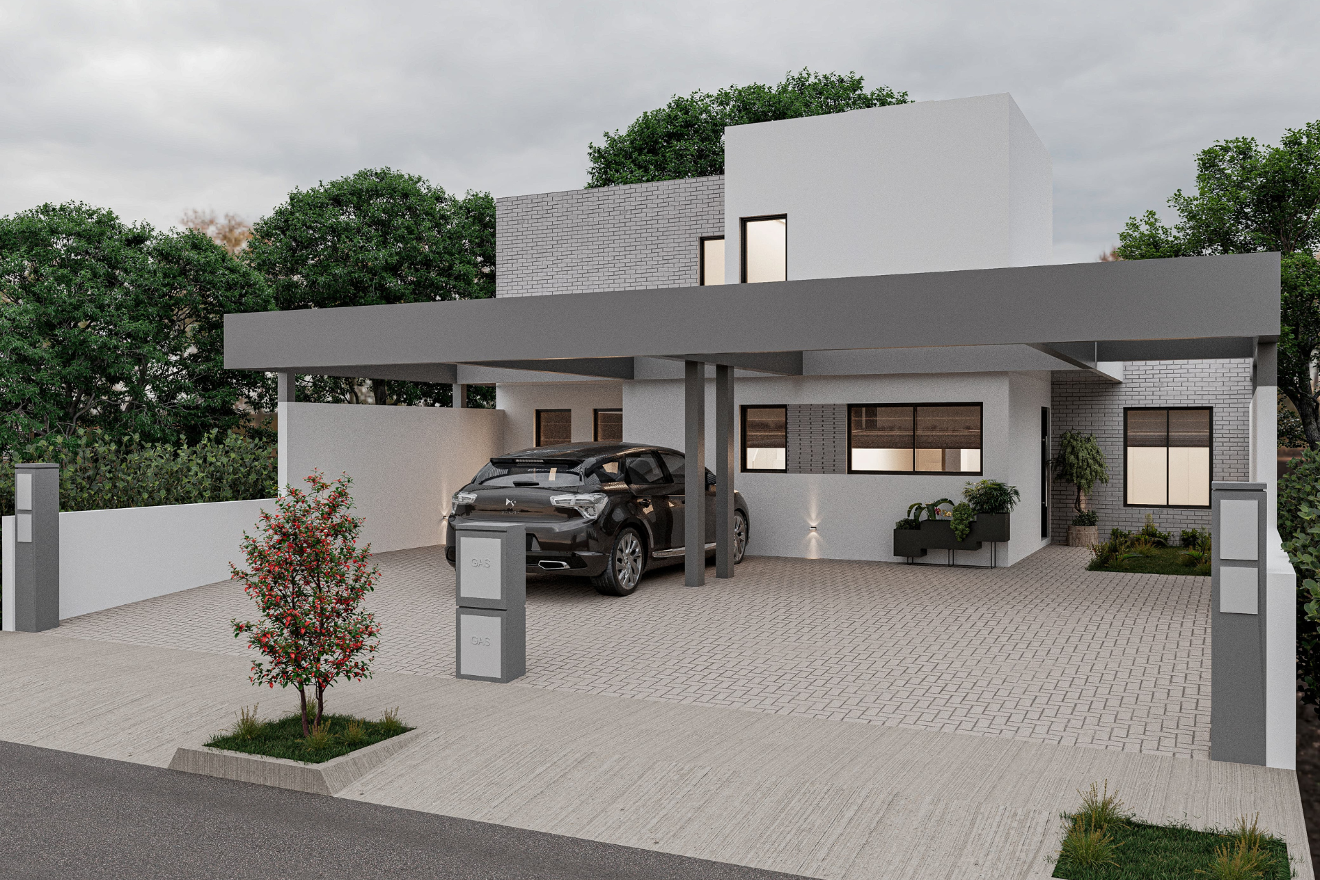 fachada-duplex-b-docta Diseño moderno y funcional en una de las zonas con mayor crecimiento de Córdoba.