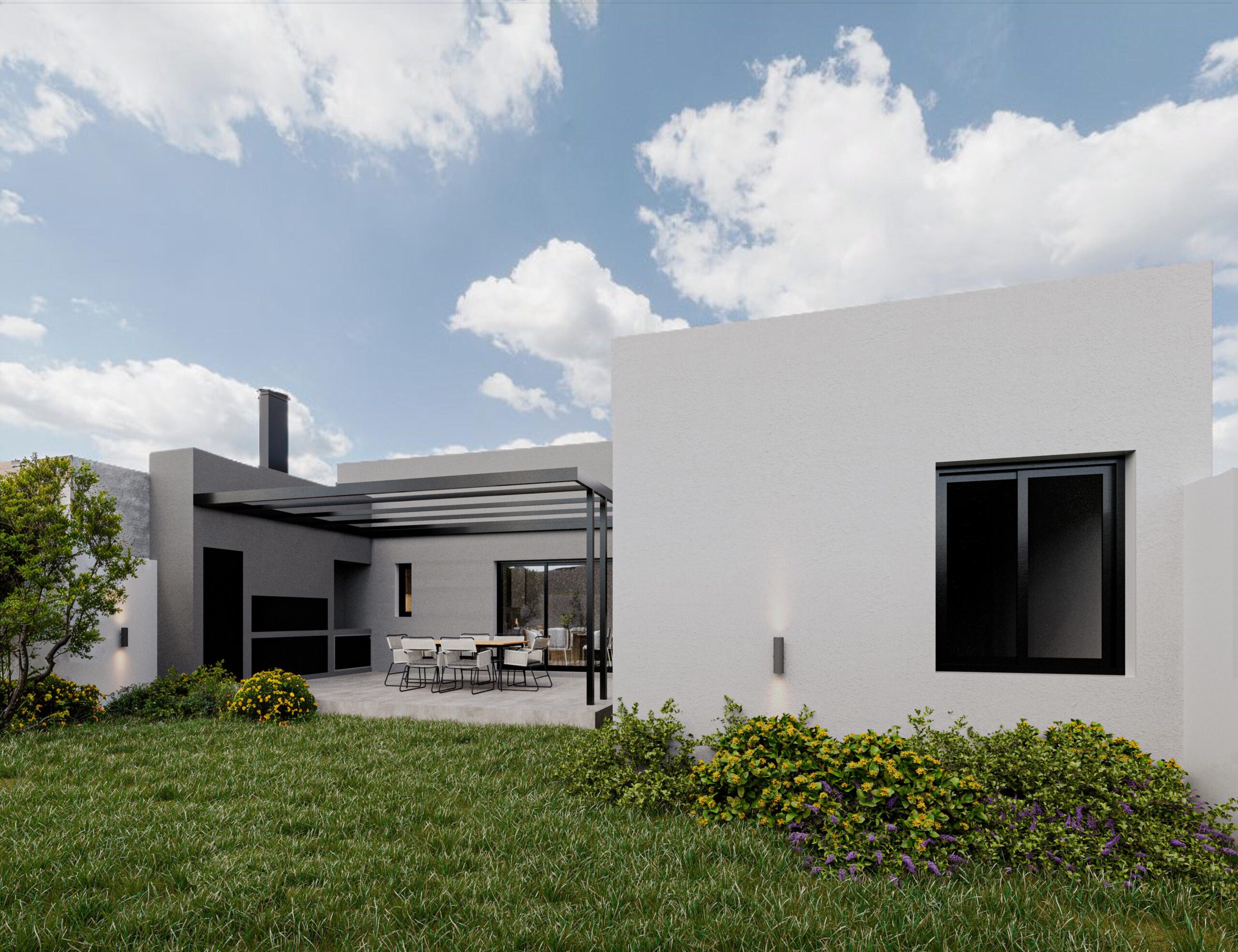 BRUYA 1 (4) Patio trasero de Bruya 1