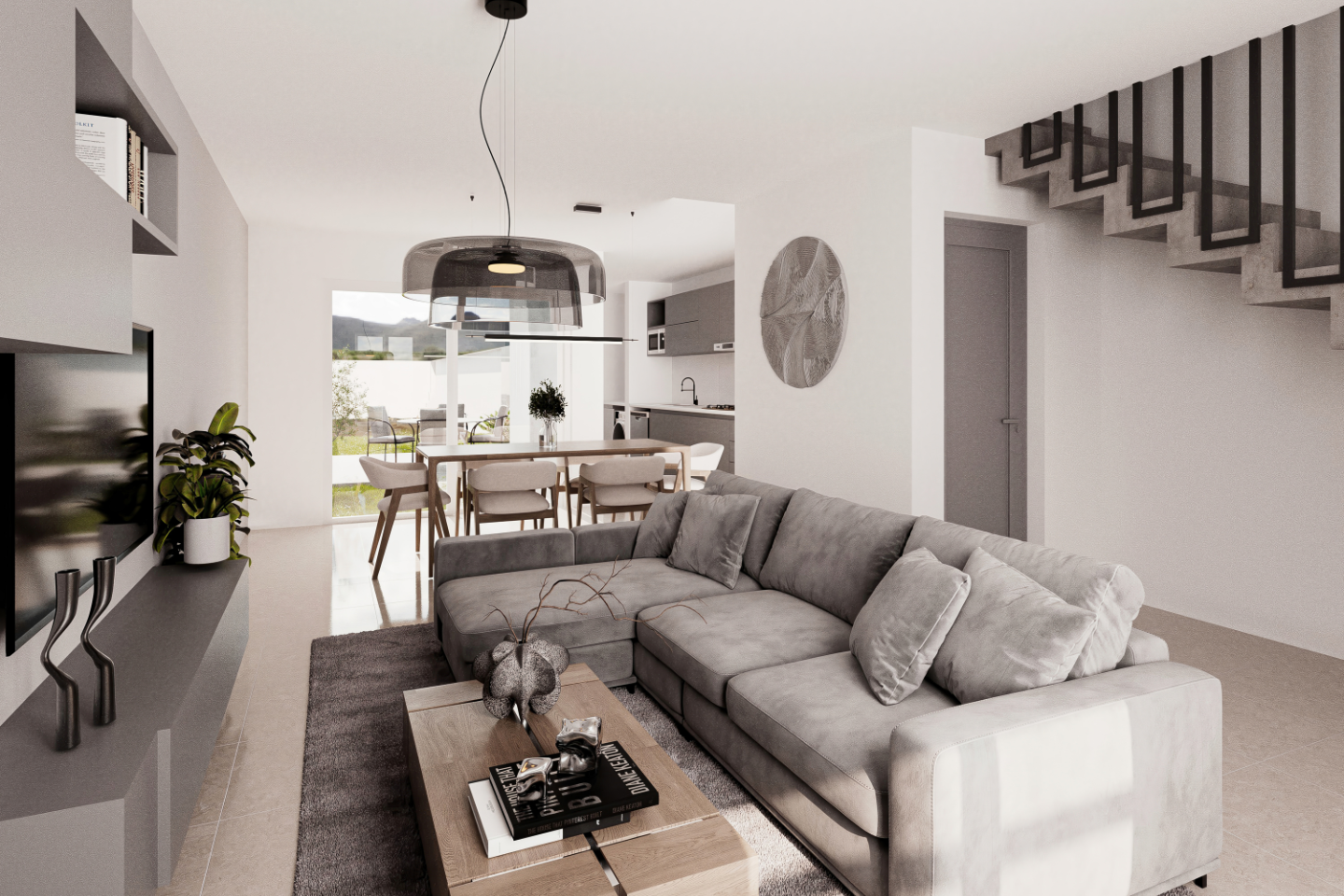 cocta-16-7 Ambientes integrados con visual al patio en viviendas dúplex - Proyecto Cocta 16