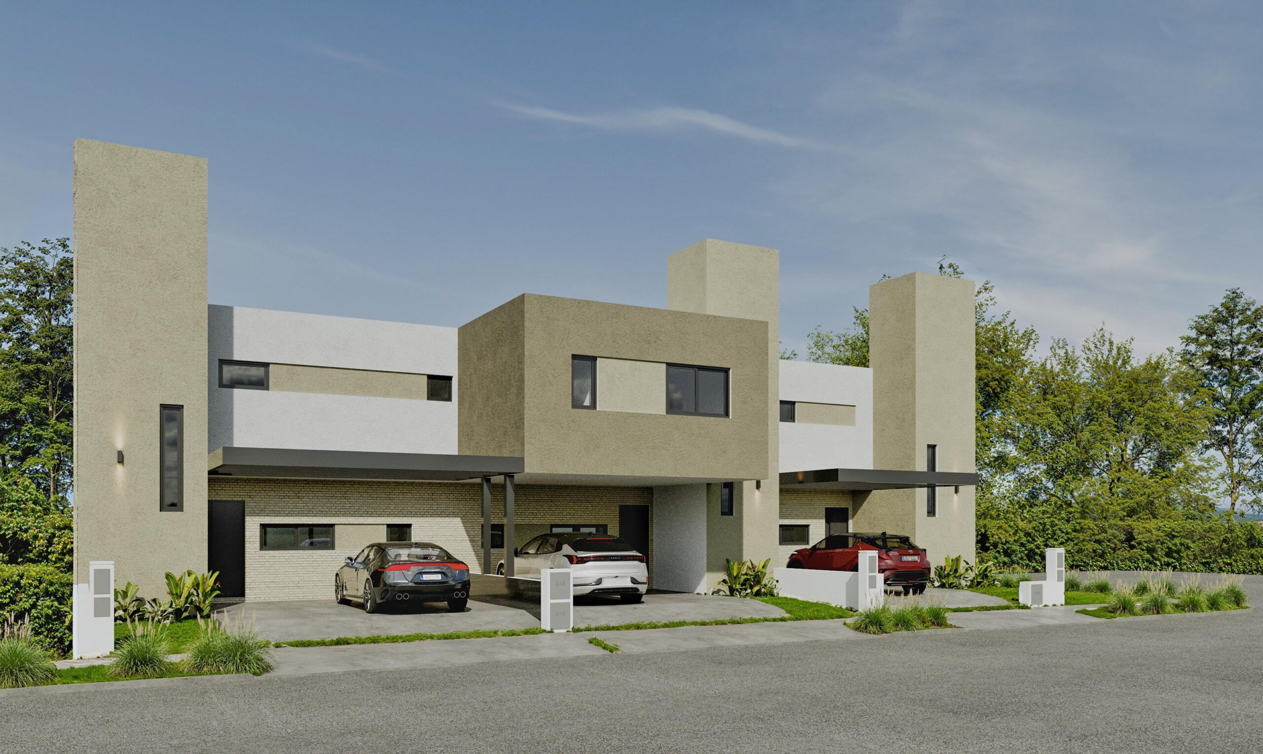 cocta17-fachada-perspectiva Vista en perspectiva de la fachada de Cocta 17 en Córdoba.